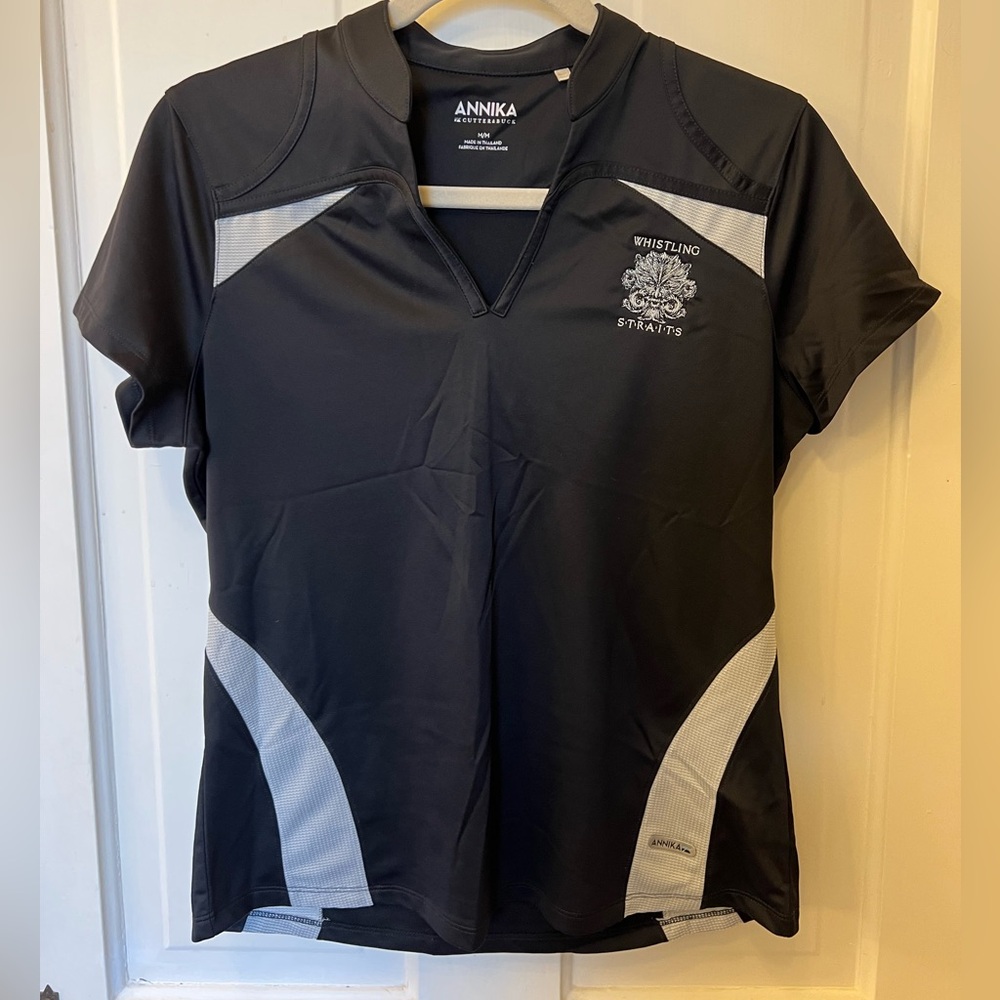 Annika Collection black golf polo